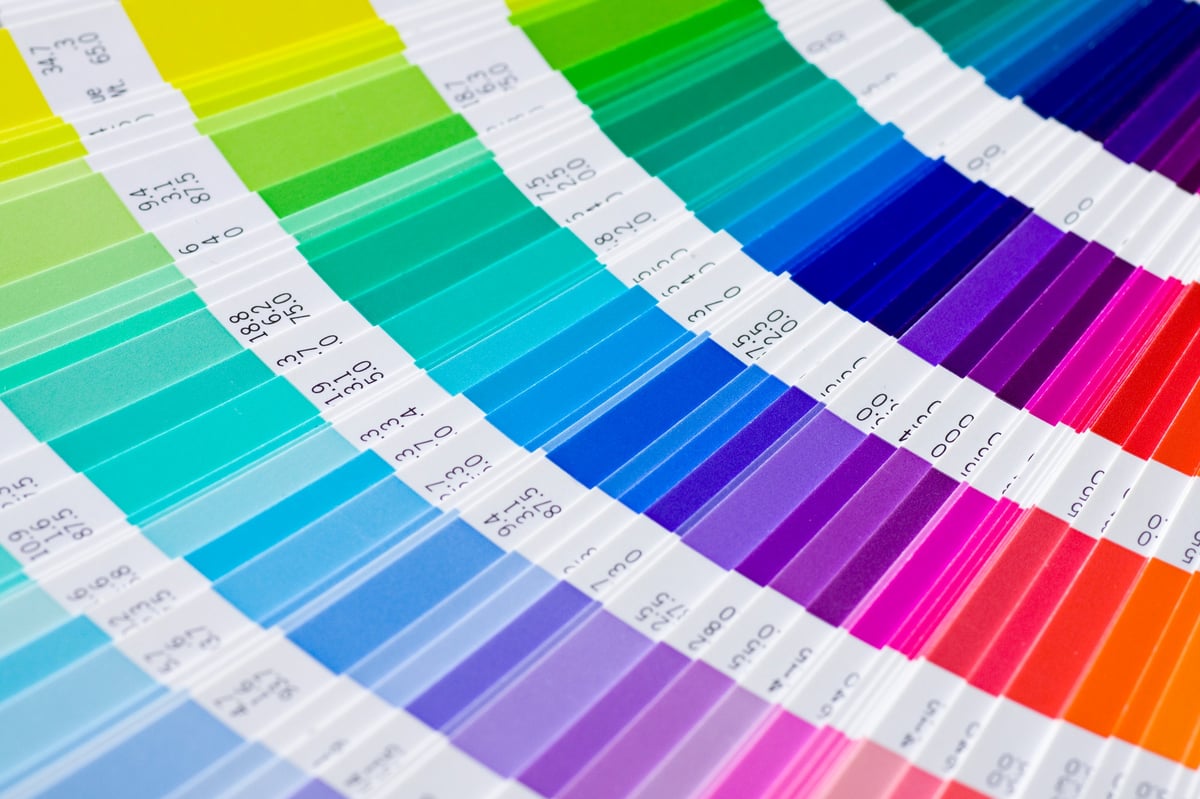 Brand guidelines documented as a consistent colour and type system