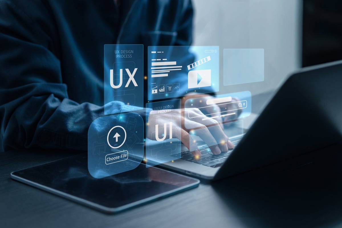 UX UI web design focused on user experience and conversion optimisation