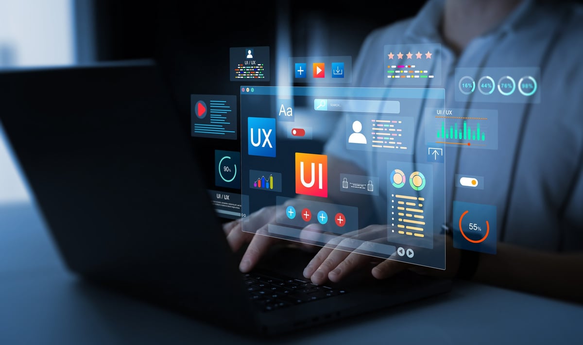 Creative planning and brand system visualisation on a holographic interface