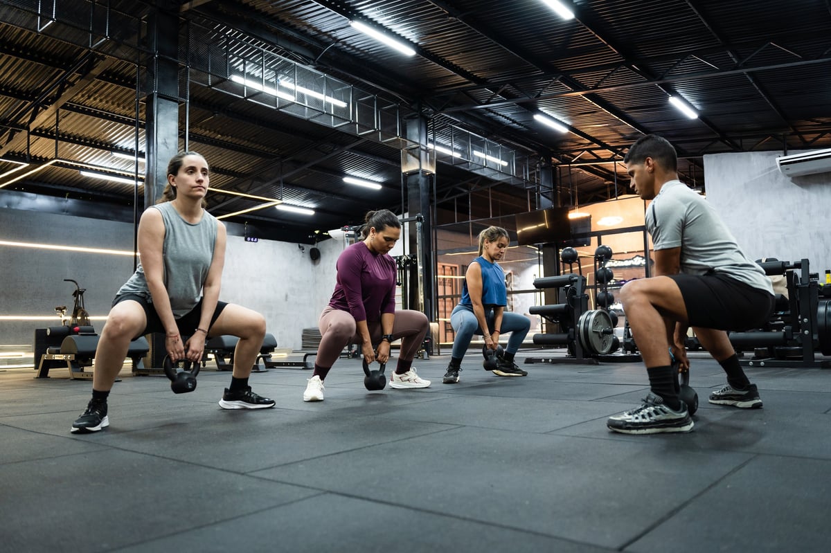 Fitness studio brand identity and website built around real classes