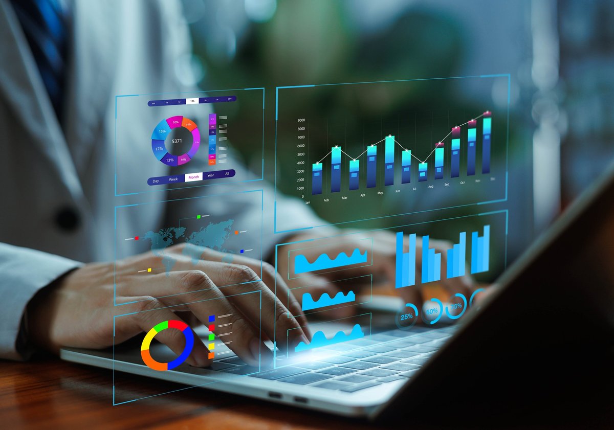 How to improve website conversions — analytics dashboard with performance metrics